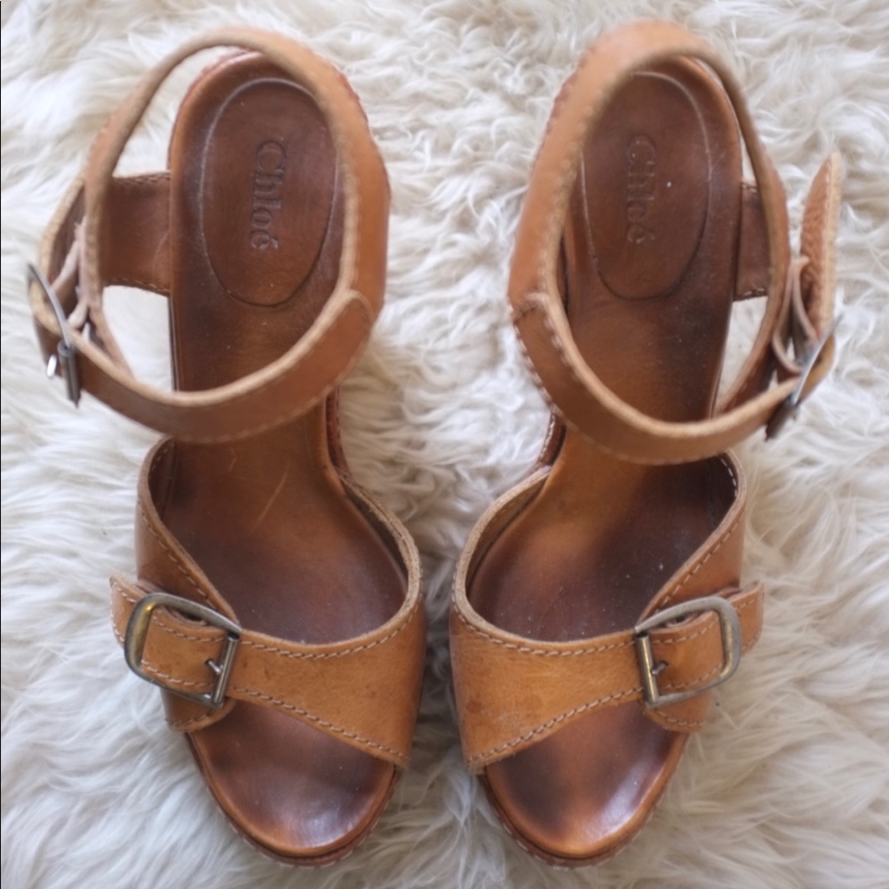 Vintage Chloe wedges size 40